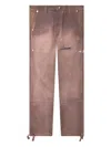 Rhude Patch-pockets Trousers In Brown