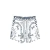 Rhude Patterned Elasticated Shorts In Multi
