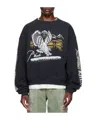 Rhude Pennant Flag Pullover In Black