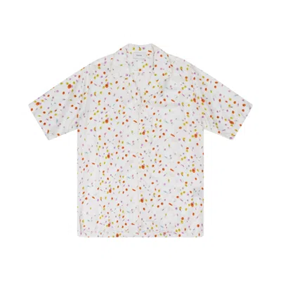 Pre-owned Rhude Pill Shirt 'white' | Men's Size L