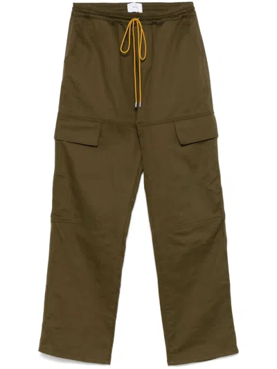 Rhude Plateau Cargo Pants In Green