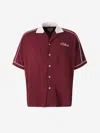 Rhude Red Mont Blanc Shirt In Front Button Closure