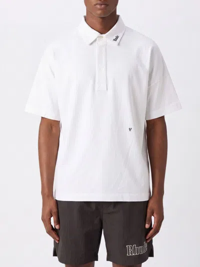 Rhude Polo Shirt Men In Red