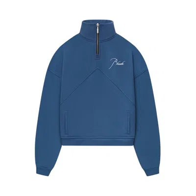 Pre-owned Rhude Quarter Zip 'vintage' | Multi-color | Men's Size L In Multicolor