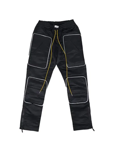 Rhude Racer Moto Trousers In Black