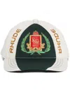 Rhude Racing Crest Cap In Neutral