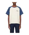 Rhude Logo Color Matching Shirt In White