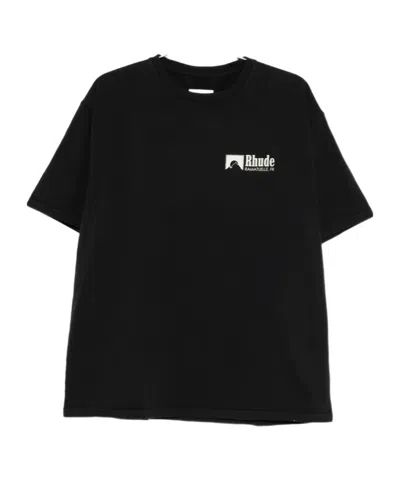 Rhude Ramatuelle Intl Racing T-shirt In Black