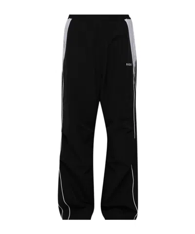 Rhude Ramona Piping Track Pants In Black