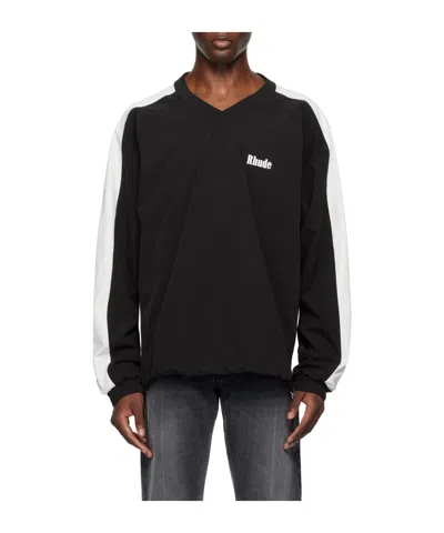 Rhude Raven Pullover In Black