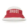 Rhude Red East Hampton Bucke Bucket Hat In Multi