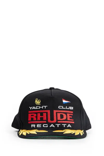 Rhude Regatta Club Hat In Black