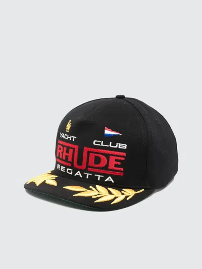 Rhude Regatta Club Hat In Black