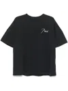Rhude Short-sleeved T-shirt In Black