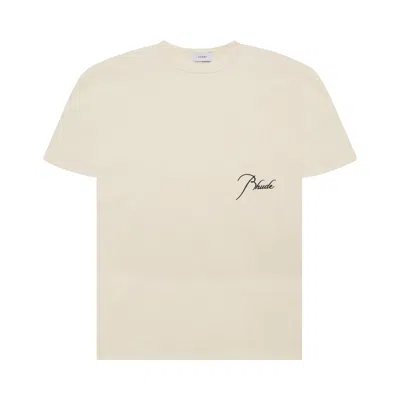 Pre-owned Rhude Reverse Tee 'vintage White' | Men's Size S