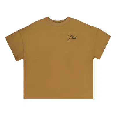 Pre-owned Rhude Reverse T-shirt 'brown' | Men's Size S