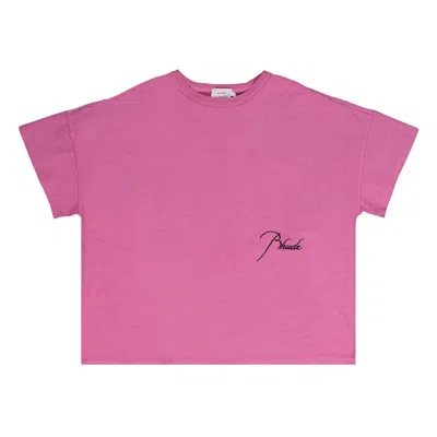 Pre-owned Rhude Reverse T-shirt 'pink' | Men's Size Xl