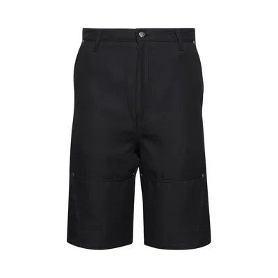 Pre-owned Rhude Reza Double Knee Baggy Short 'black' | Men's Size S