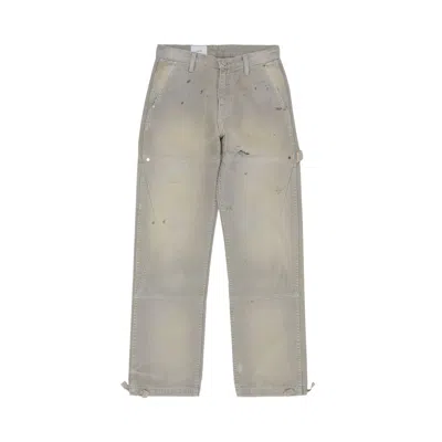 Pre-owned Rhude Reza Double Knee Pant 'elephant' In Grey