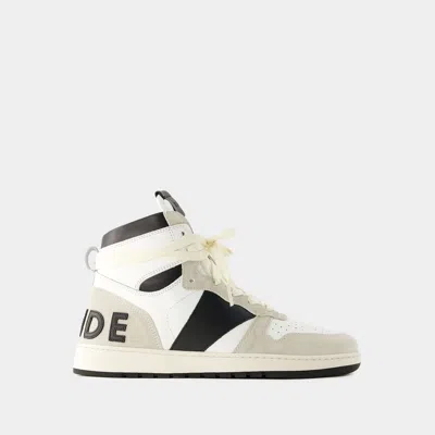 Rhude Rhecess Hi Sneaker In White