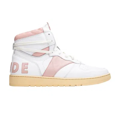 Pre-owned Rhude Rhecess High 'white Dusty Pink'