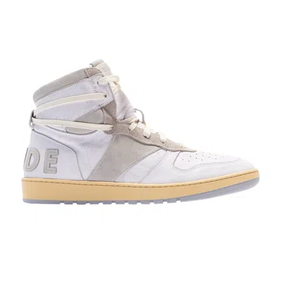 Pre-owned Rhude Rhecess High 'white Grey'