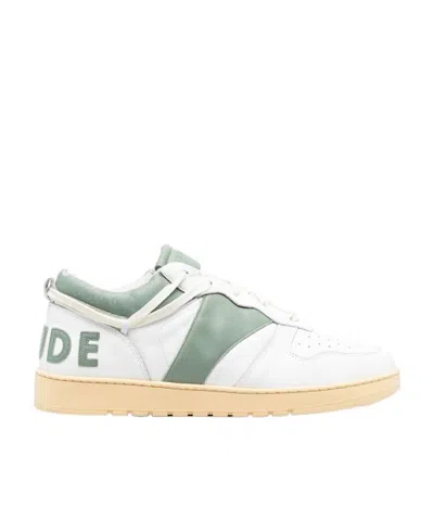 Rhude Rhecess Low-top Sneakers In White