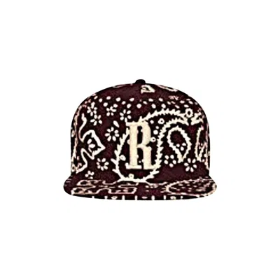 Pre-owned Rhude Rhepurposed R Hat 'maroon' | Red | Men's Size Onesize