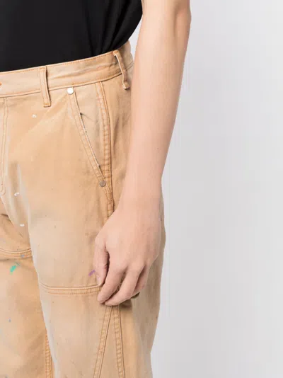 Rhude Chevron Painter Pant In Neutral