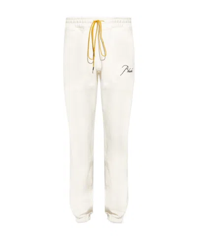 Rhude Rope Sweatpants In White