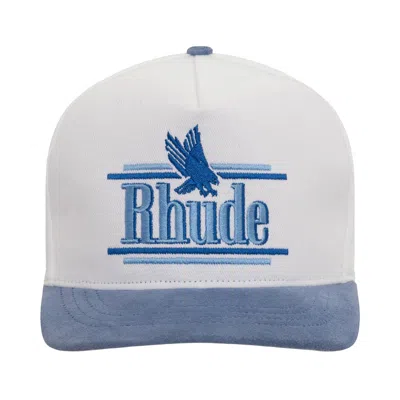 Pre-owned Rhude Rossa Hat 'blue/white' | Men's Size Onesize