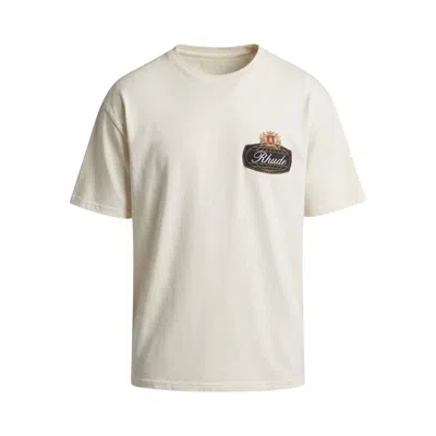 Pre-owned Rhude Safari Crest Tee 'white' | Men's Size L