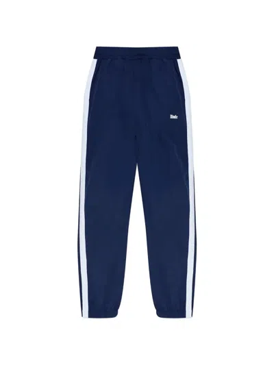 Rhude Sailing Competition Cuffed Pant In Blue