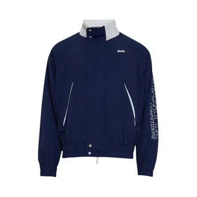 Pre-owned Rhude Sailing Competition Jacket 'navy/white' | Blue | Men's Size S