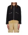 Rhude Jacket Zippered Pocket Stand Collar In Black