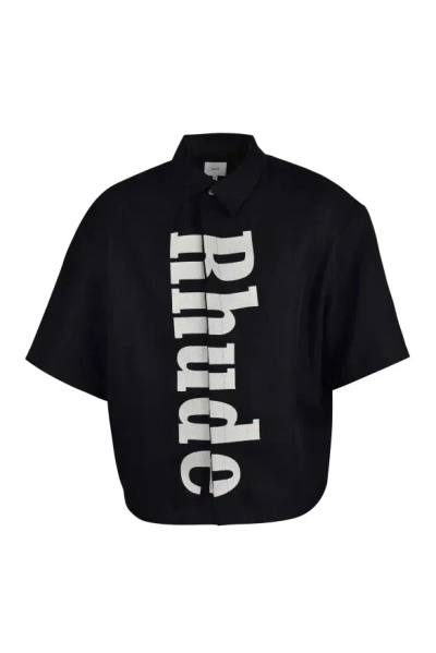 Rhude Shirt In Black