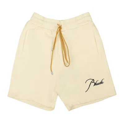 Pre-owned Rhude Short 'creme' | Cream | Men's Size S