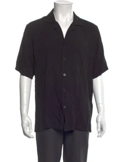 Pre-owned Rhude Short Sleeve Shirt In Black