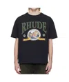 Rhude Rhode T-shirt In Vintage Black