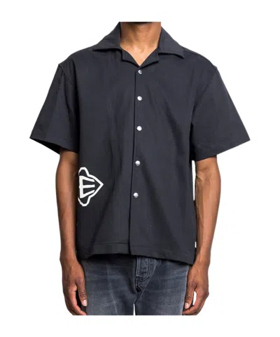 Rhude Short-sleeved Shirt In Black
