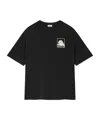 Rhude Moonlight Bagde T-shirt In Black