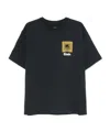 Rhude T-shirts And Polos Blue In Black