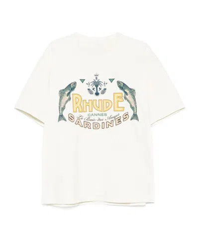 RHUDE RHUDE SARDINES T-SHIRT