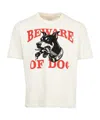 Rhude Short-sleeved T-shirt In White