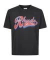 Rhude Pit Stop T-shirt In Black