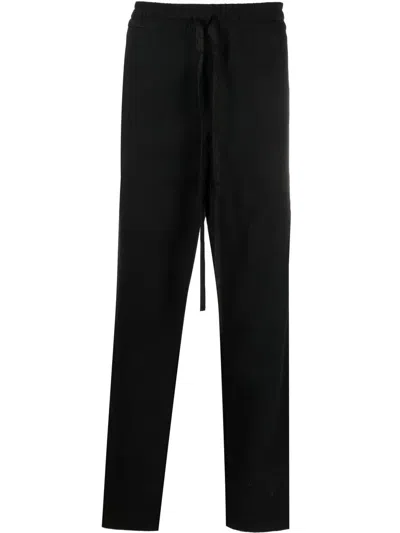Rhude Side Stripe Detail Track Pants In Black