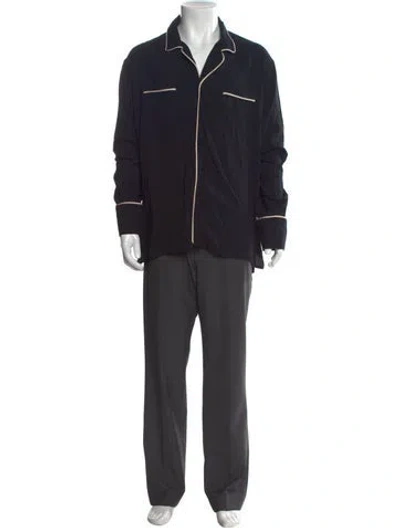Pre-owned Rhude Silk Long Sleeve Shirt In Multi