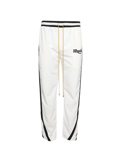 Rhude Ski-track Pants Black And White
