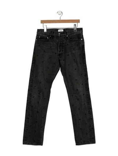 Pre-owned Rhude Skinny Jeans In Black