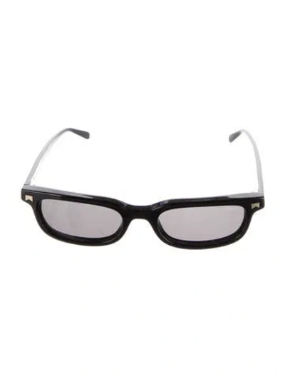 Pre-owned Rhude Square Tinted Sunglasses In Black